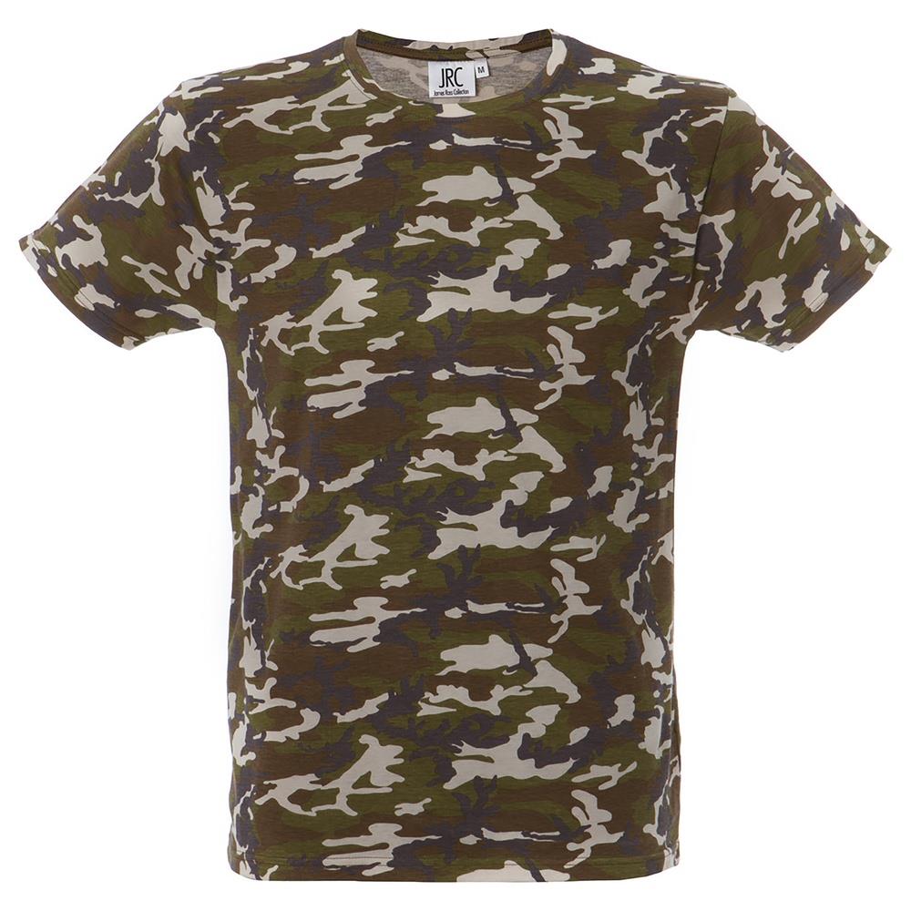 t-shirt jamesross ibiza man camouflage grey s