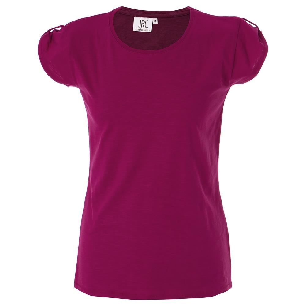 t-shirt jamesross perth lady fucsia s