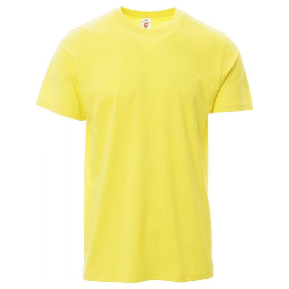 t-shirt manica corta payper print giallo xxs