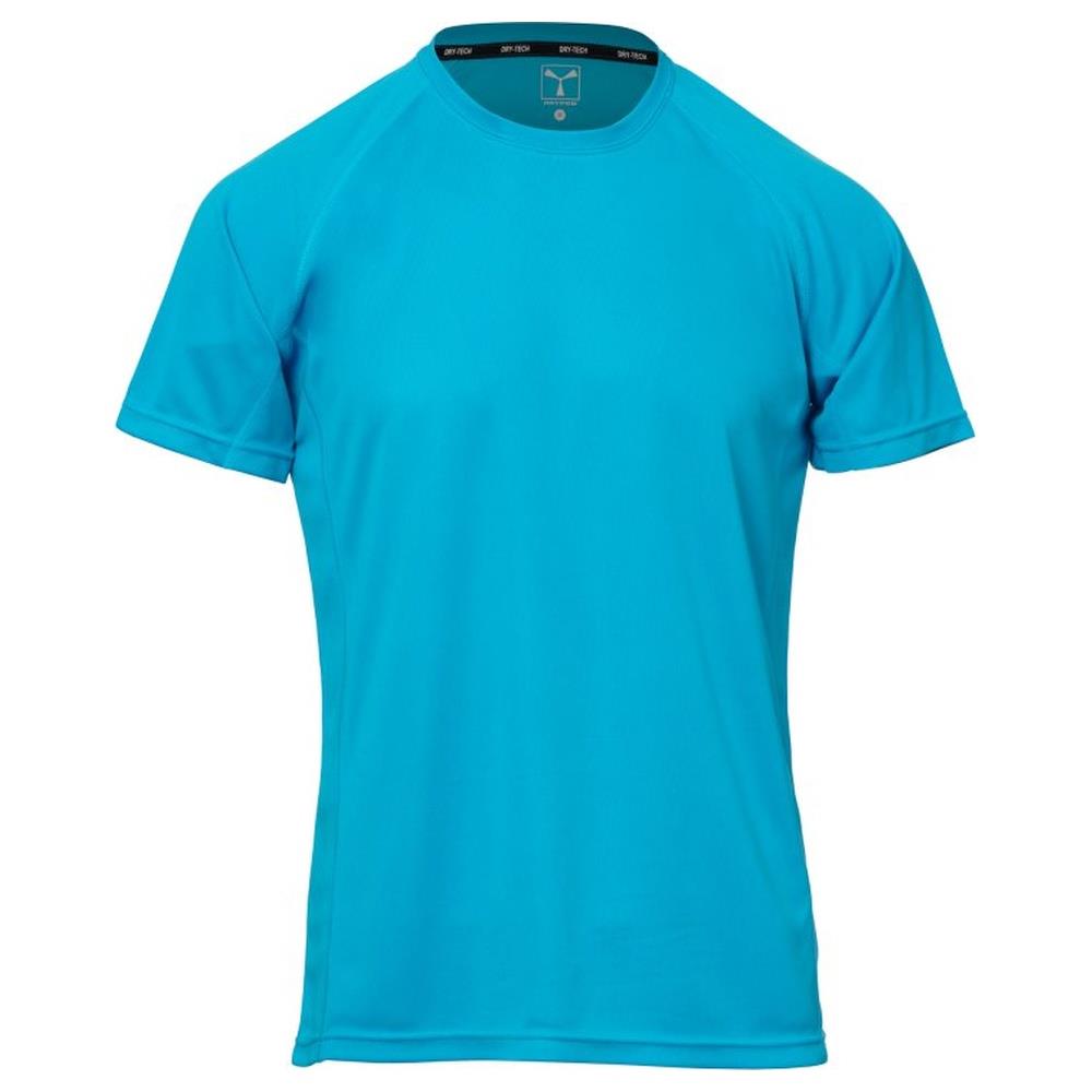 t-shirt manica corta payper runner blu atollo s