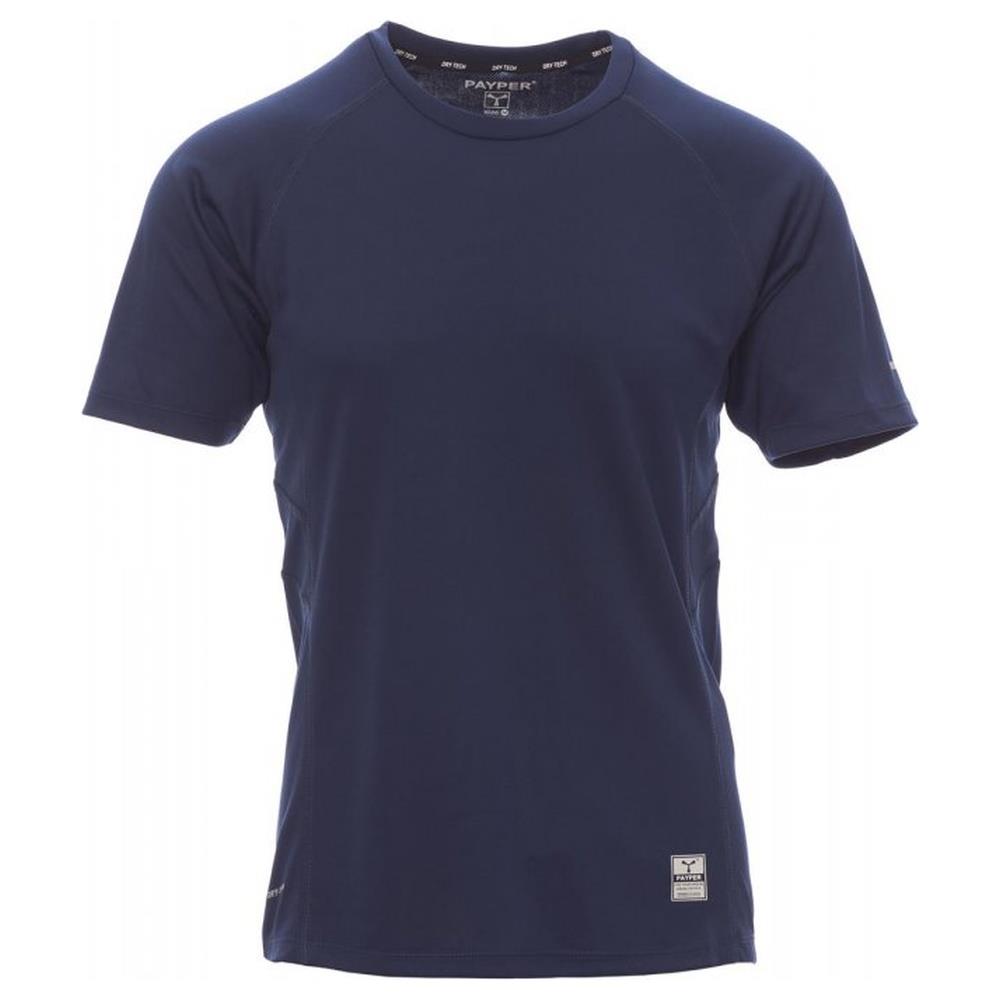 t-shirt manica corta payper running navy s