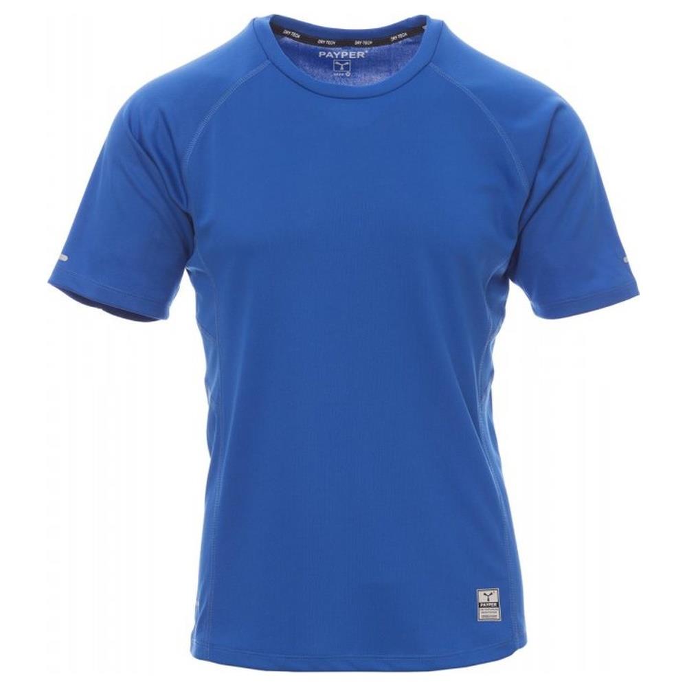 t-shirt manica corta payper running royal s