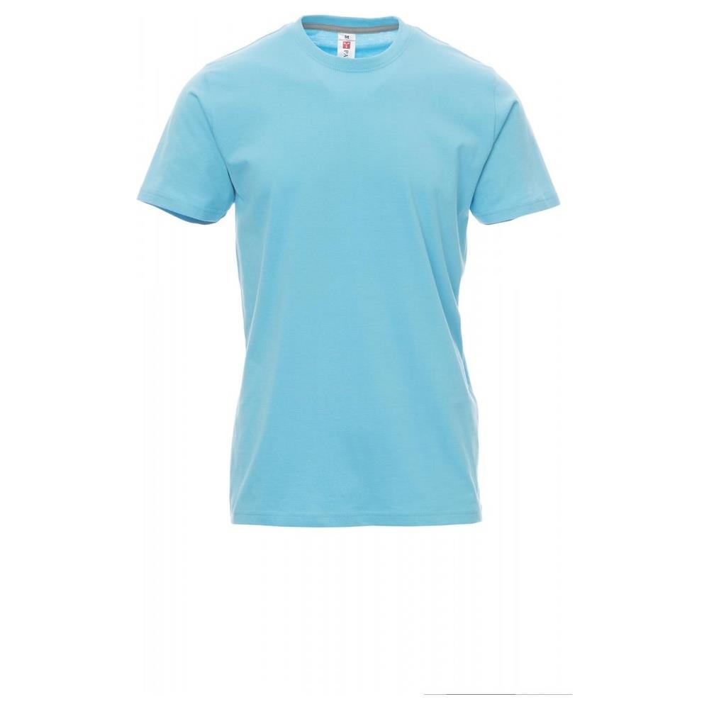 t-shirt manica corta payper sunrise blu atollo s