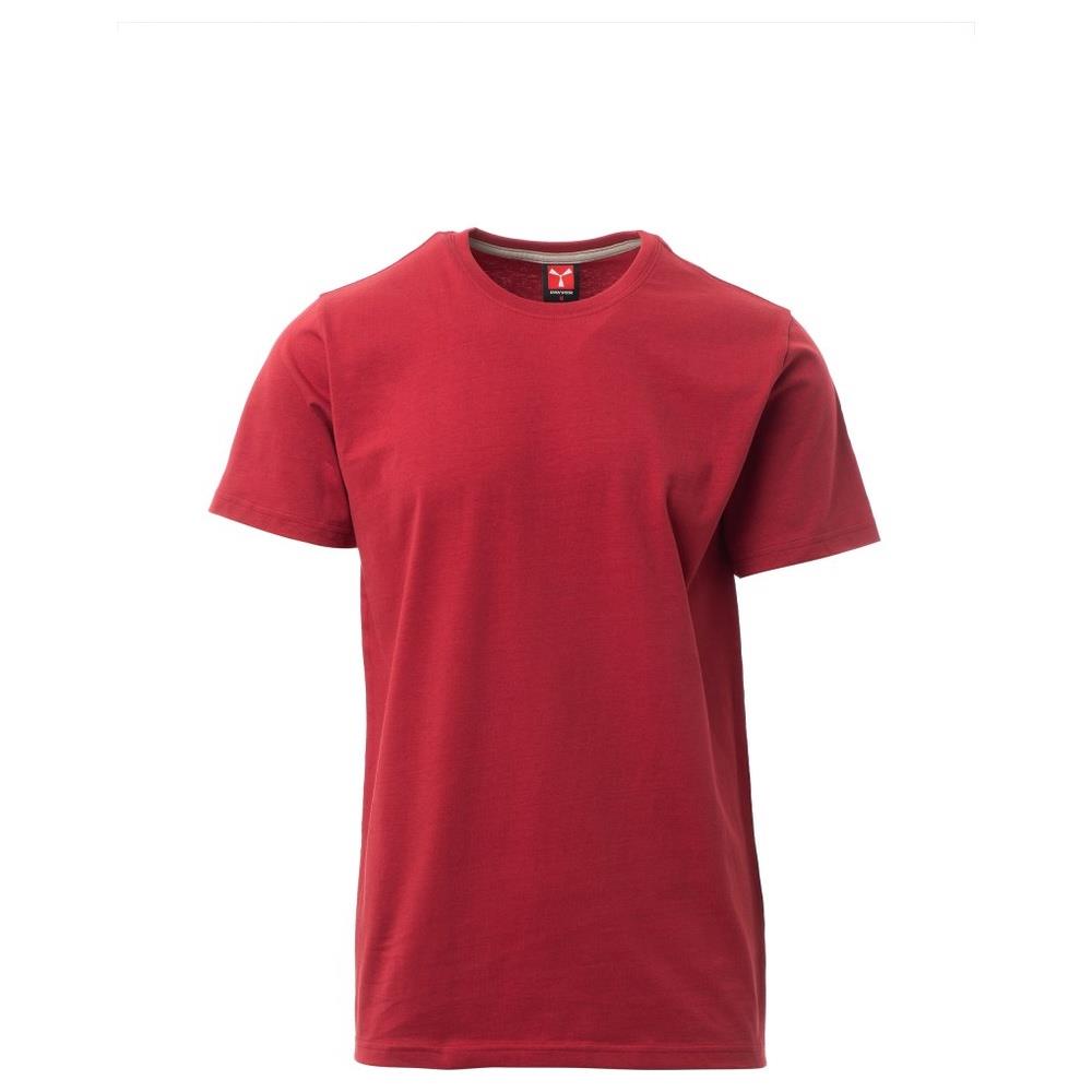 t-shirt manica corta payper sunrise bordeaux xs