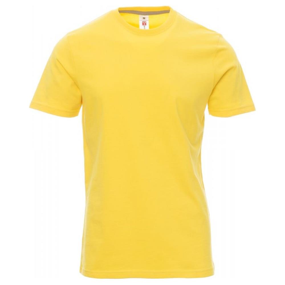 t-shirt manica corta payper sunrise giallo xs