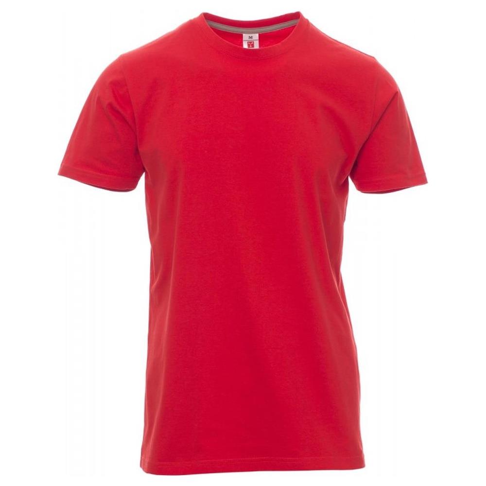 t-shirt manica corta payper sunrise rosso xs