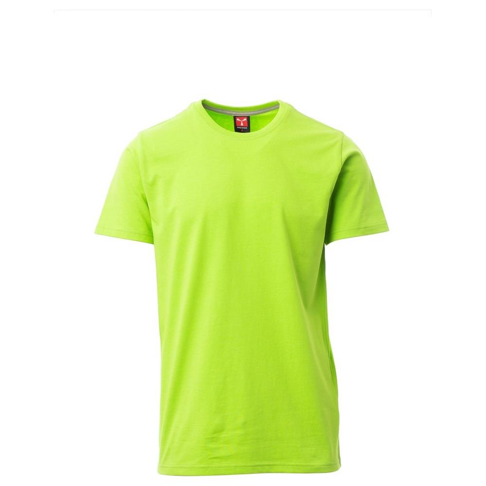 t-shirt manica corta payper sunrise verde acido xs