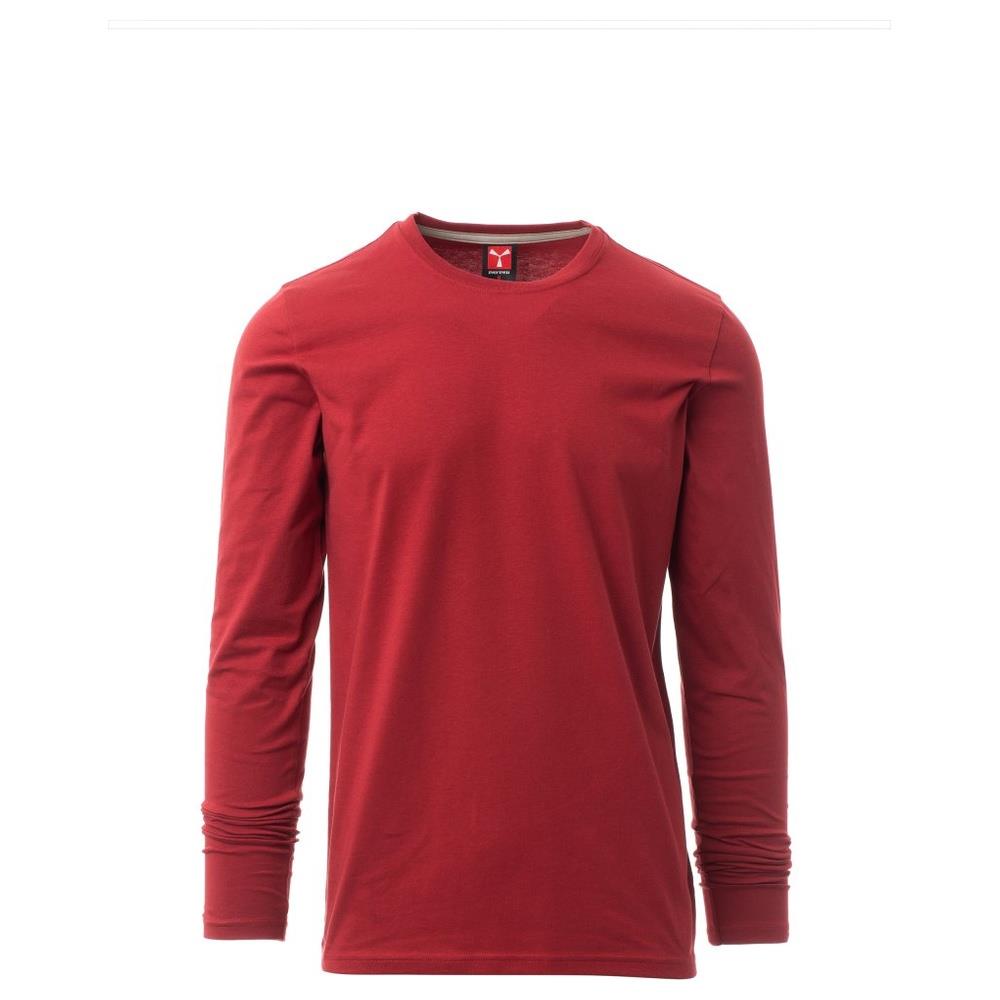 t-shirt manica lunga payper pineta bordeaux xs