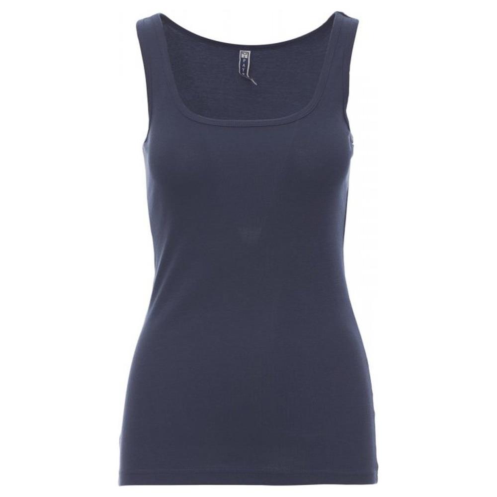 t-shirt smanicata payper look blu denim s