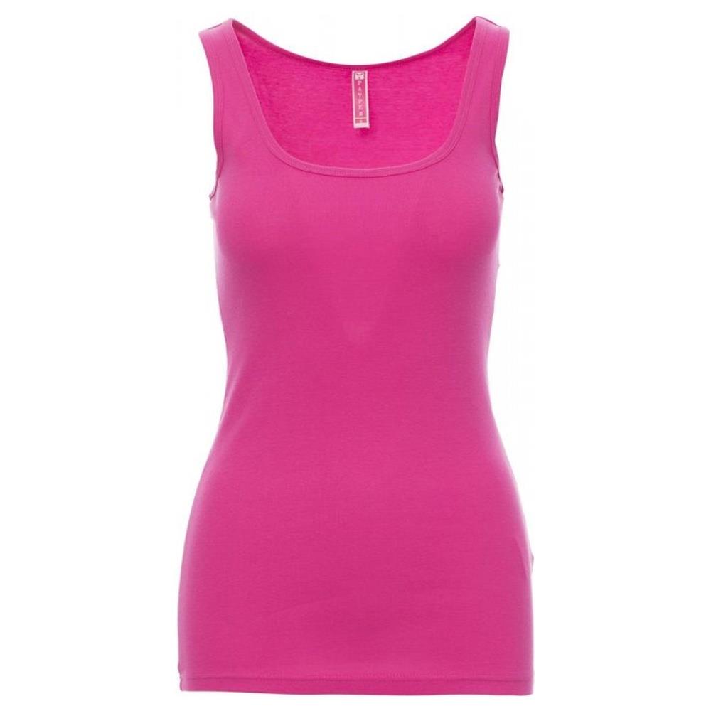 t-shirt smanicata payper look fucsia s