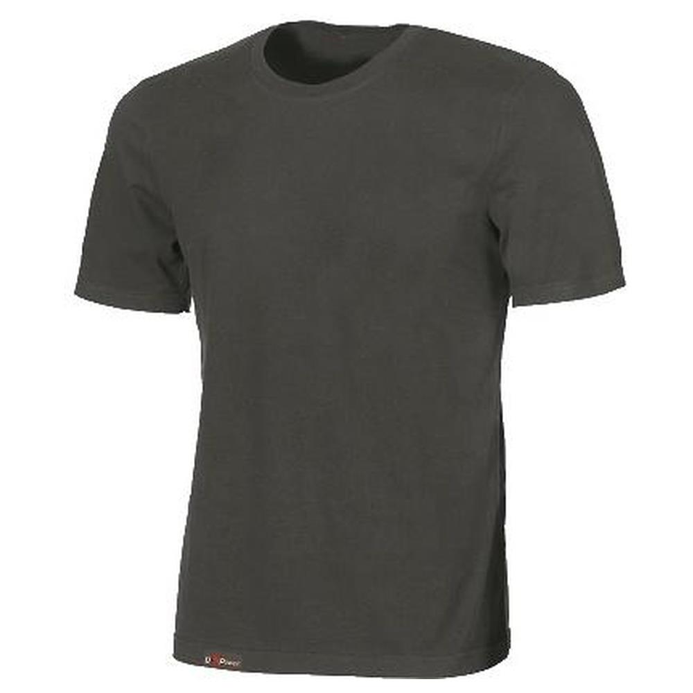 t-shirt u-power linear ey205 grey meteorite s