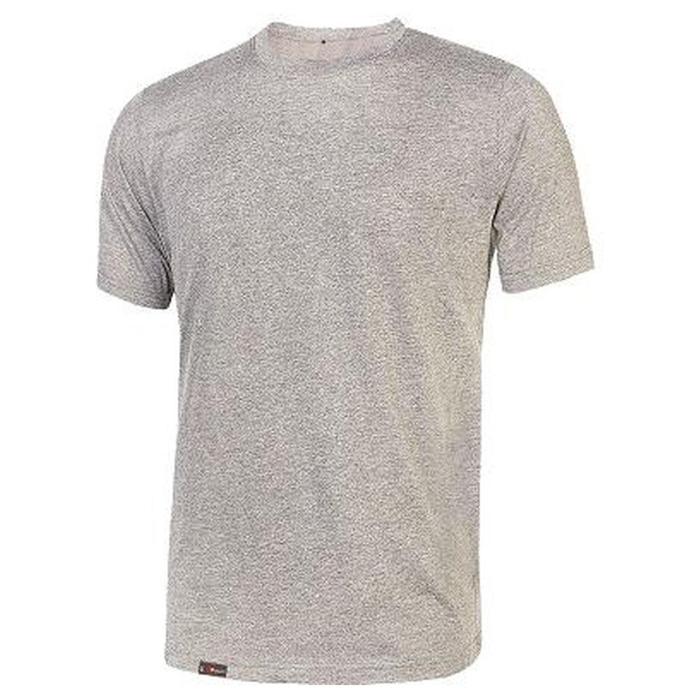 t-shirt u-power linear ey205 grey silver 2xl