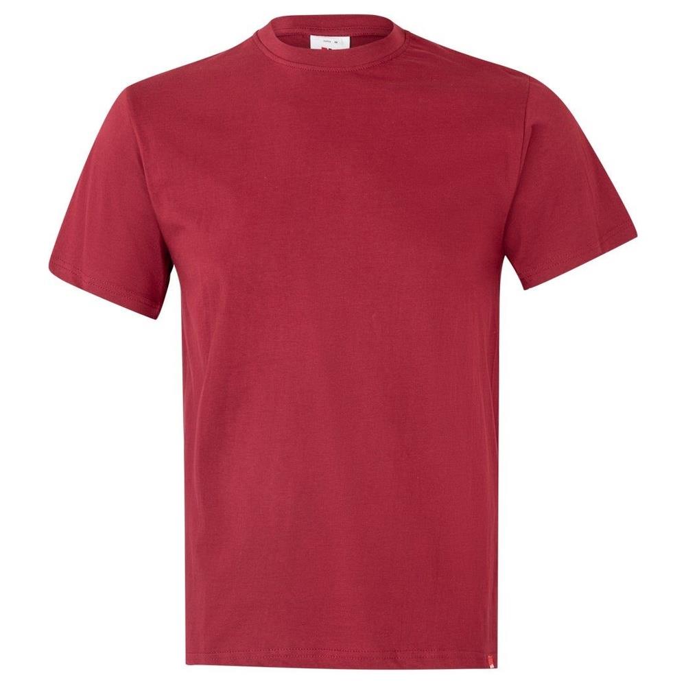t-shirt velilla maniche corta cod 5010 granata s
