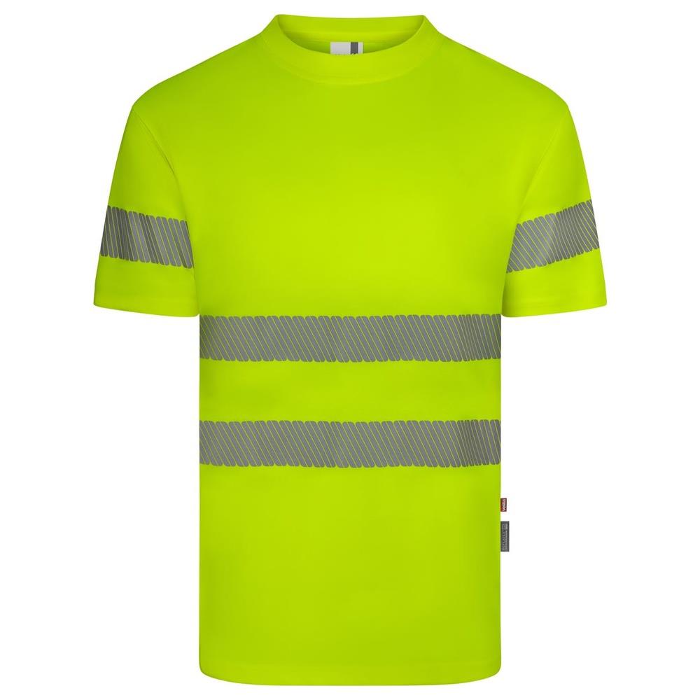 t-shirt velilla poliestere riciclato maniche c cod 305632 giallo fluo s