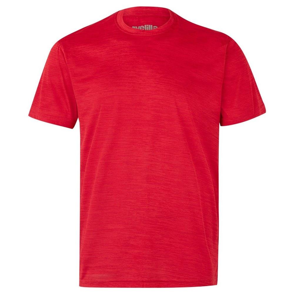 t-shirt velilla tecnica mélange cod 105507 rosso melange xs