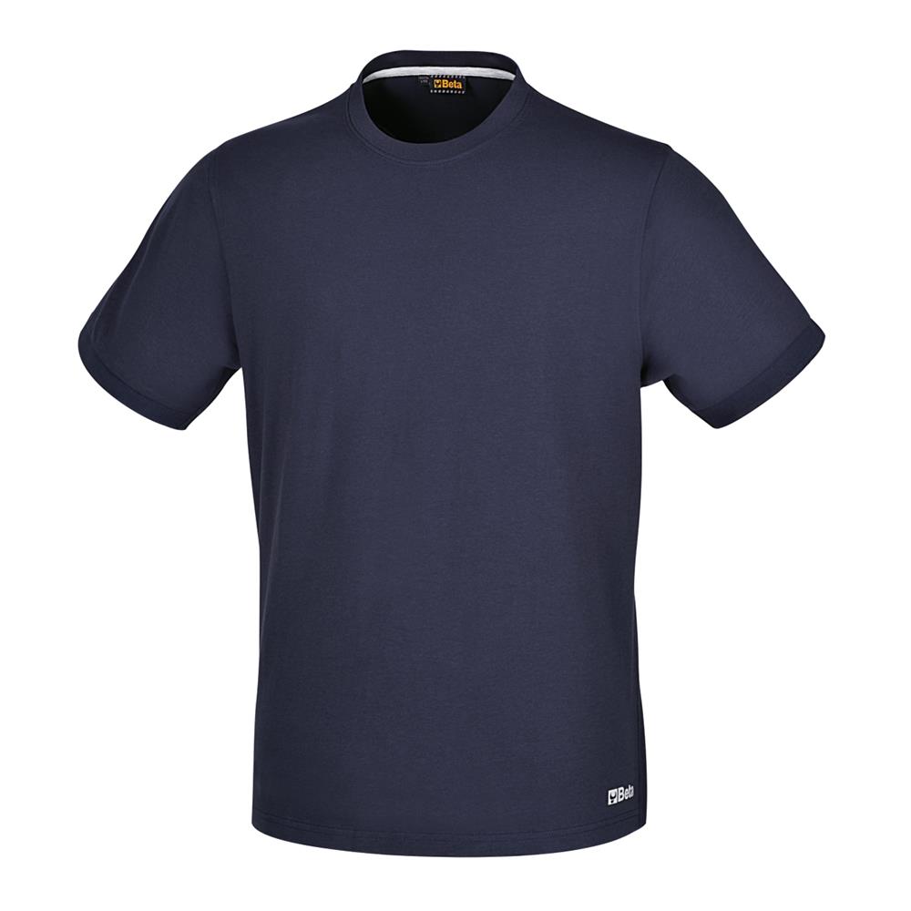 t-shirt work in cotone jersey 150 gr, blu beta 7553bl