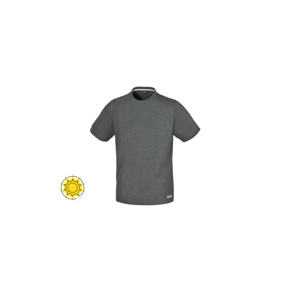 t-shirt work in cotone jersey 150 gr, grigio melange beta 7553g