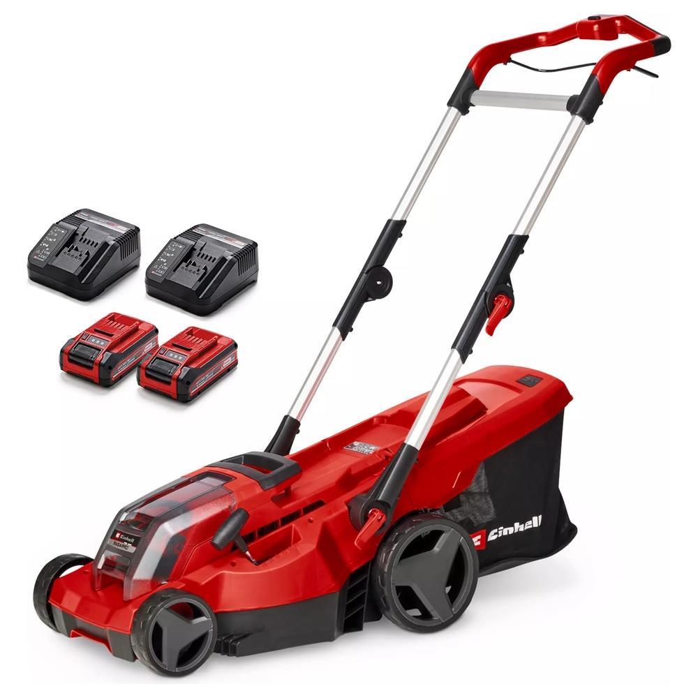tagliaerba einhell a batteria rasarro 36/36 (2x3,0ah plus)