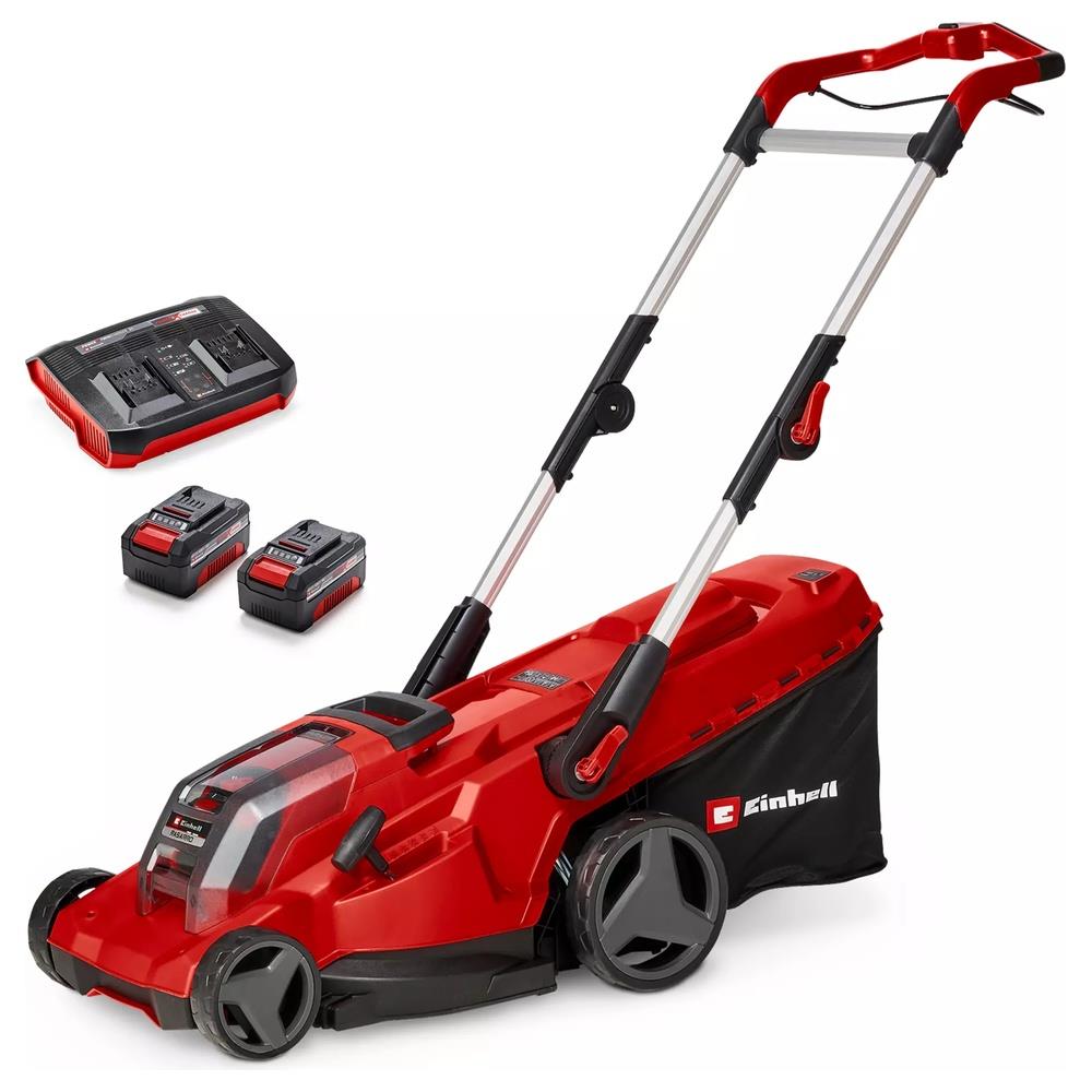 tagliaerba einhell a batteria rasarro 36/40 (2x4.0ah)