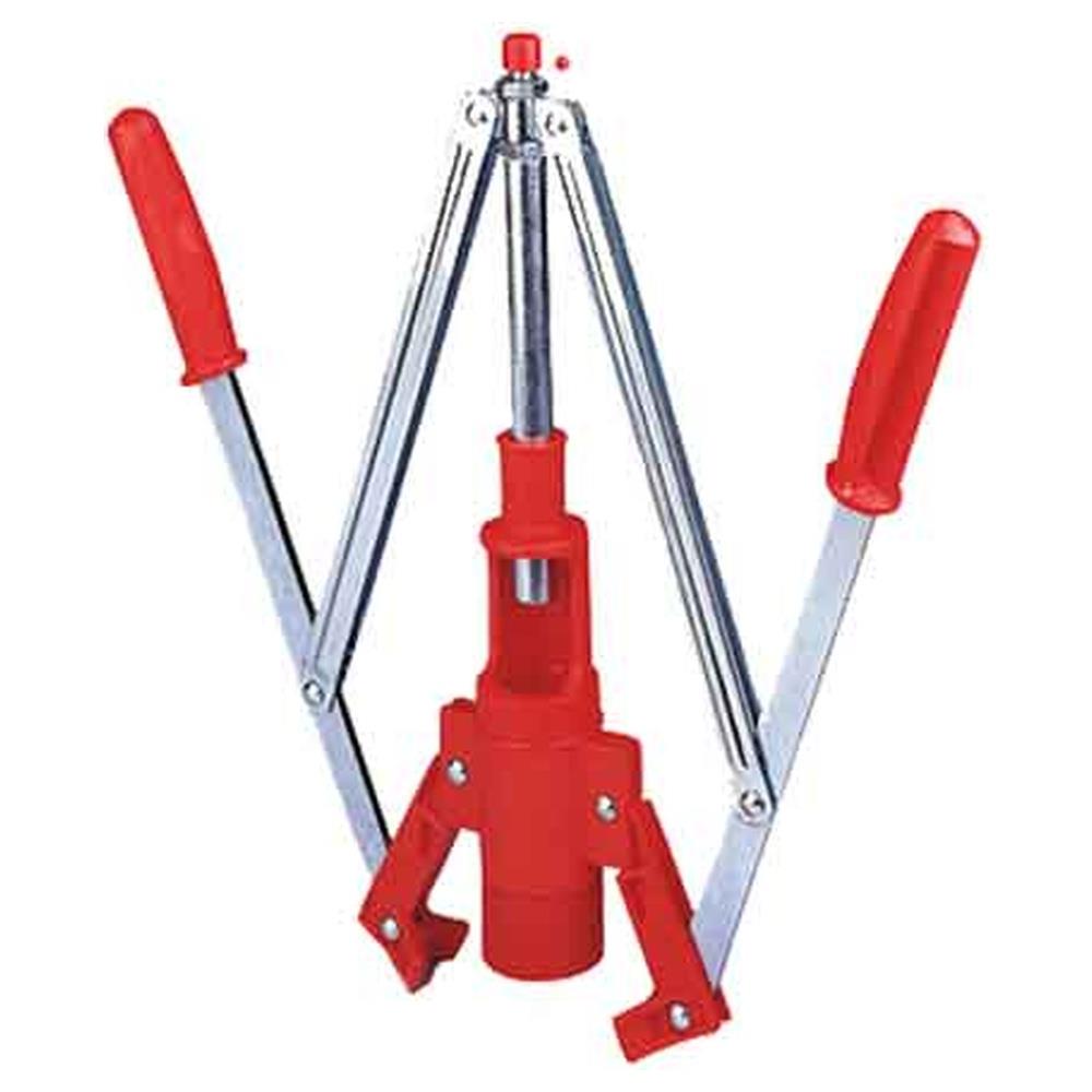 tappatrice a due leve per tappi in plastica ø max 26 mm