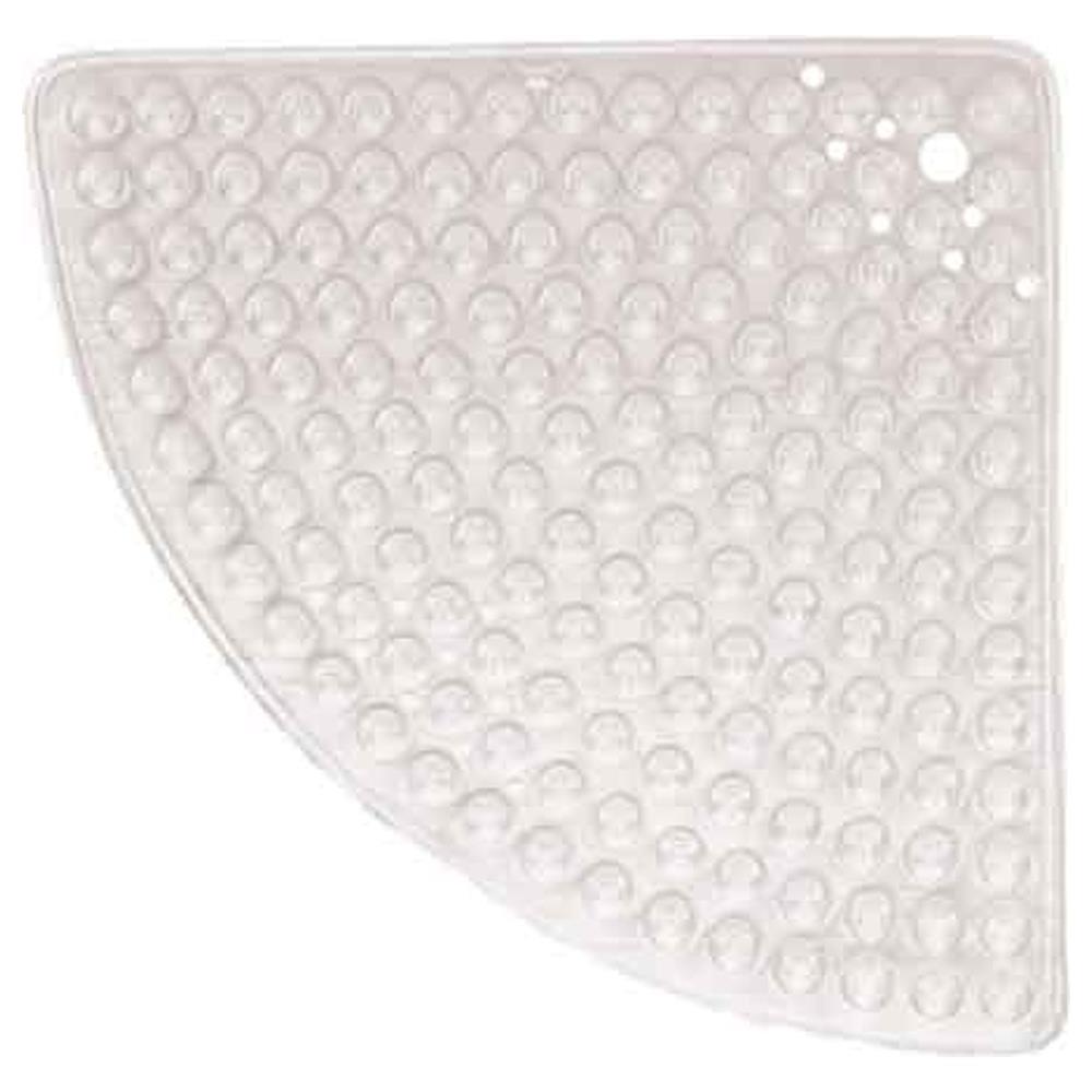 tappeto doccia semicircolare 60x60 cm - trasparente