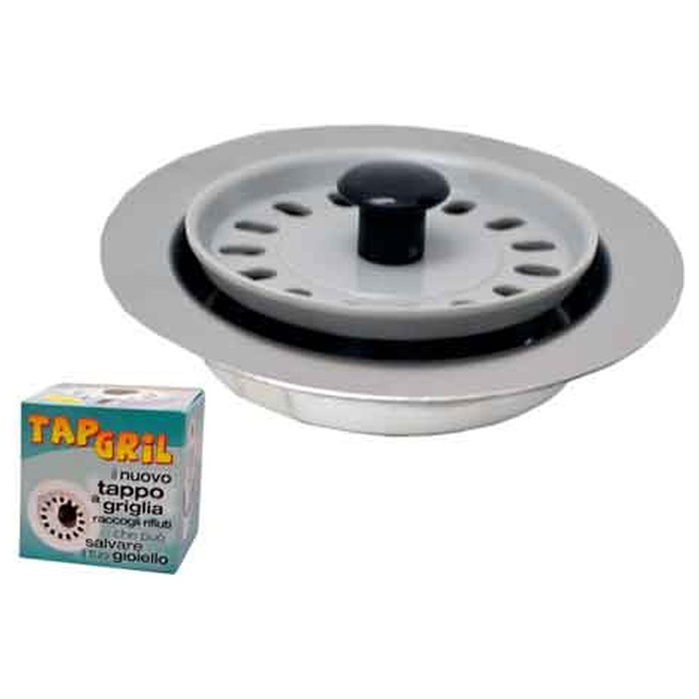 tappo a griglia per lavelli flangia ø 70
