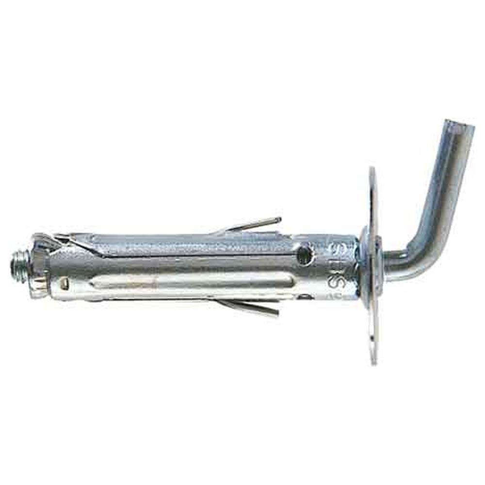 tassello con gancio corto in acciaio sbs 9/8 - ø 9x45 mm