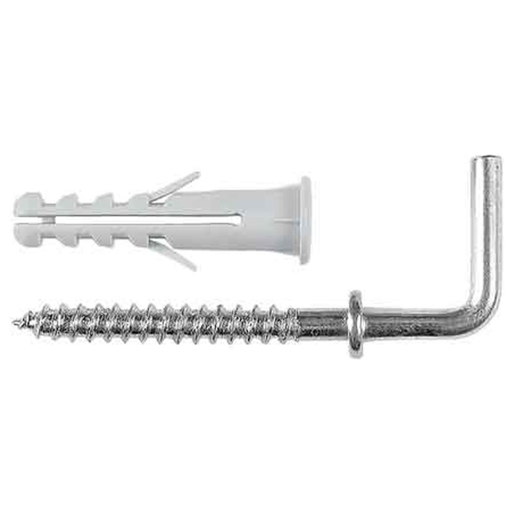 tassello con gancio medio 'mg01' ø 6x30 mm - vite 4,5x35 mm - confezione 10 pezzi