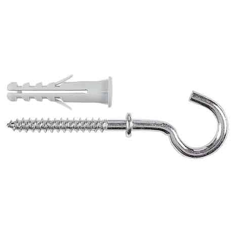 tassello con occhiolo aperto 'mh01' ø 6x30 mm - vite 4,5x35 mm - confezione 10 pezzi