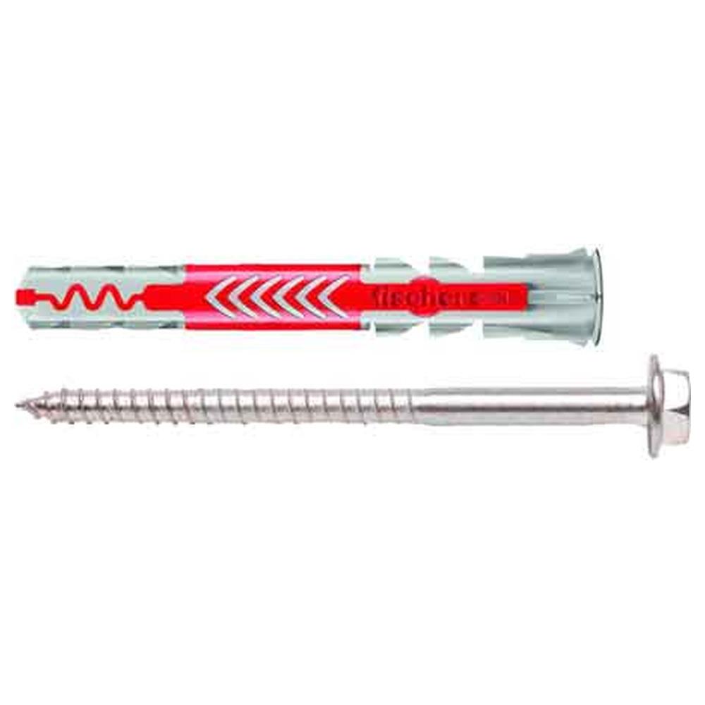 tassello con vite t.e.  duopower l  ø 10x80 mm - vite 7x107 mm