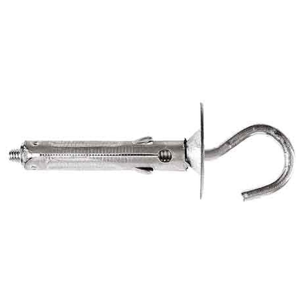 tassello in acciaio occhiolo aperto  dy06  vite m5 - ø 9x40 mm