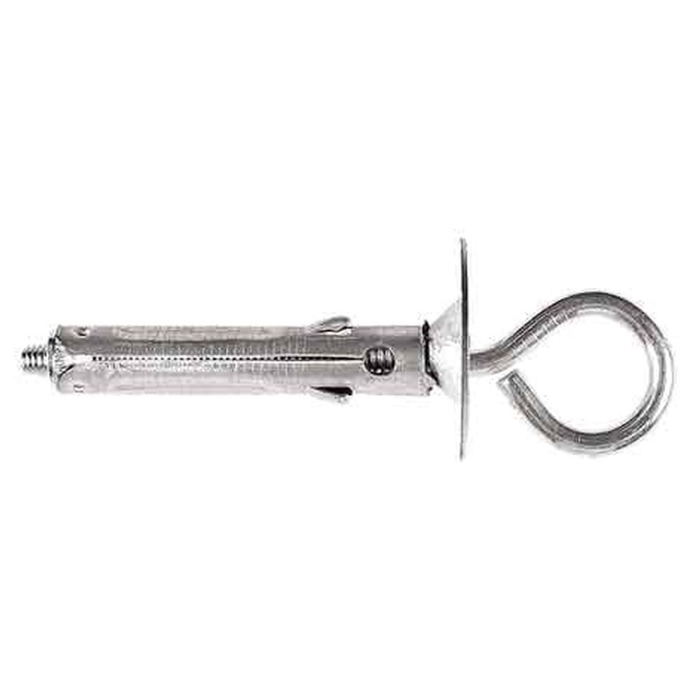 tassello in acciaio occhiolo chiuso  dy07  vite m5 - ø 9x40 mm