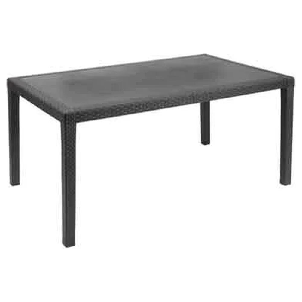 tavolo joker cm 138x78x72h - colore antracite