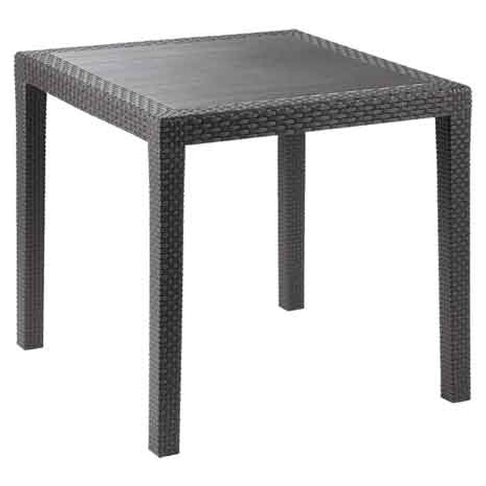 tavolo king 79x79x72h cm - colore antracite