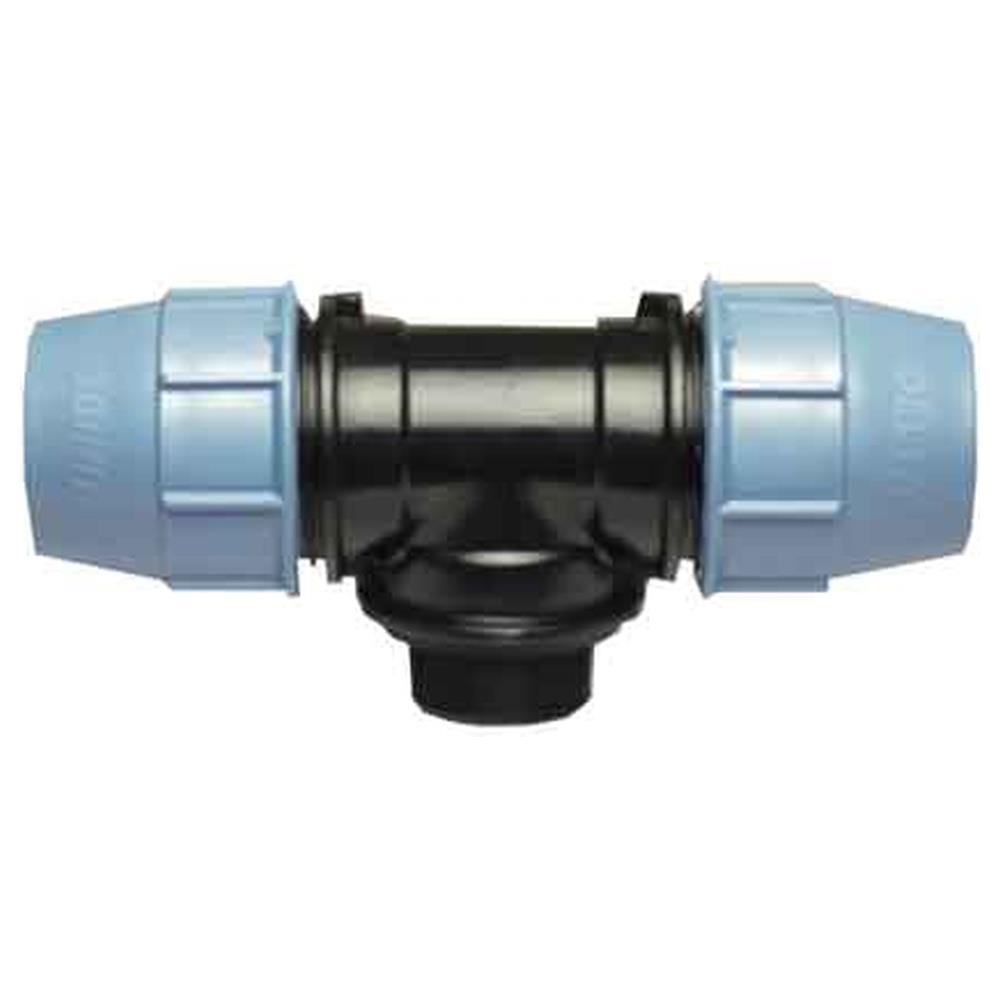 tee a 90° con derivazione maschio