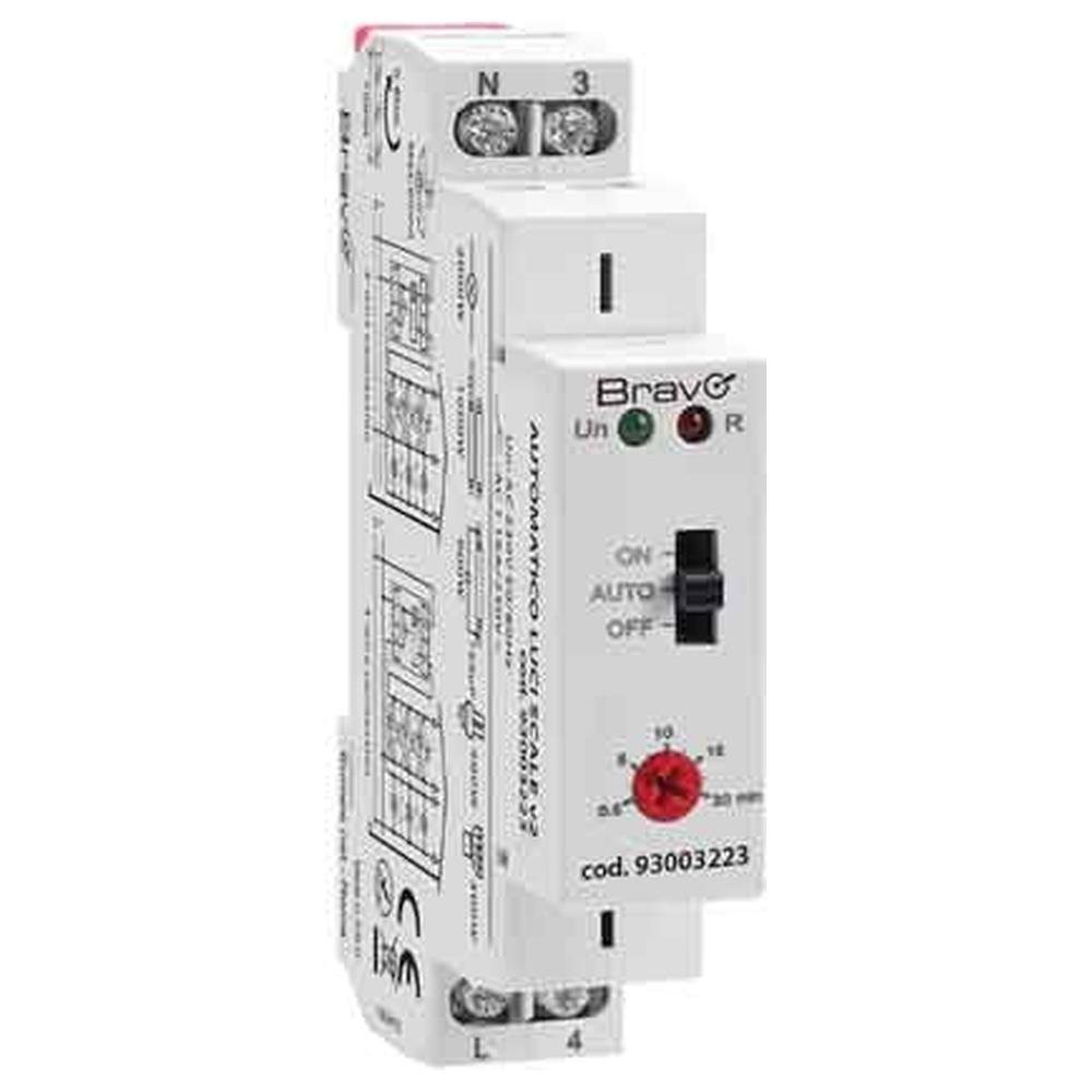 temporizzatore automatico per luci scale 1 modulo