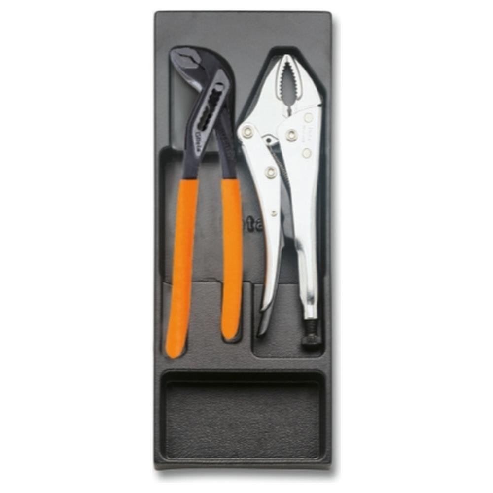 termoformato rigido con assortimento di utensili beta t153
