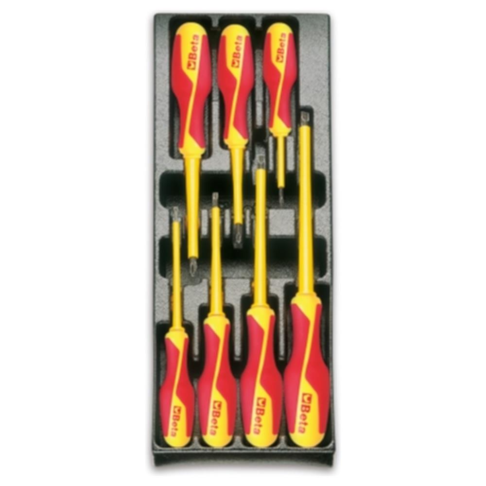 termoformato rigido con assortimento di utensili beta t226