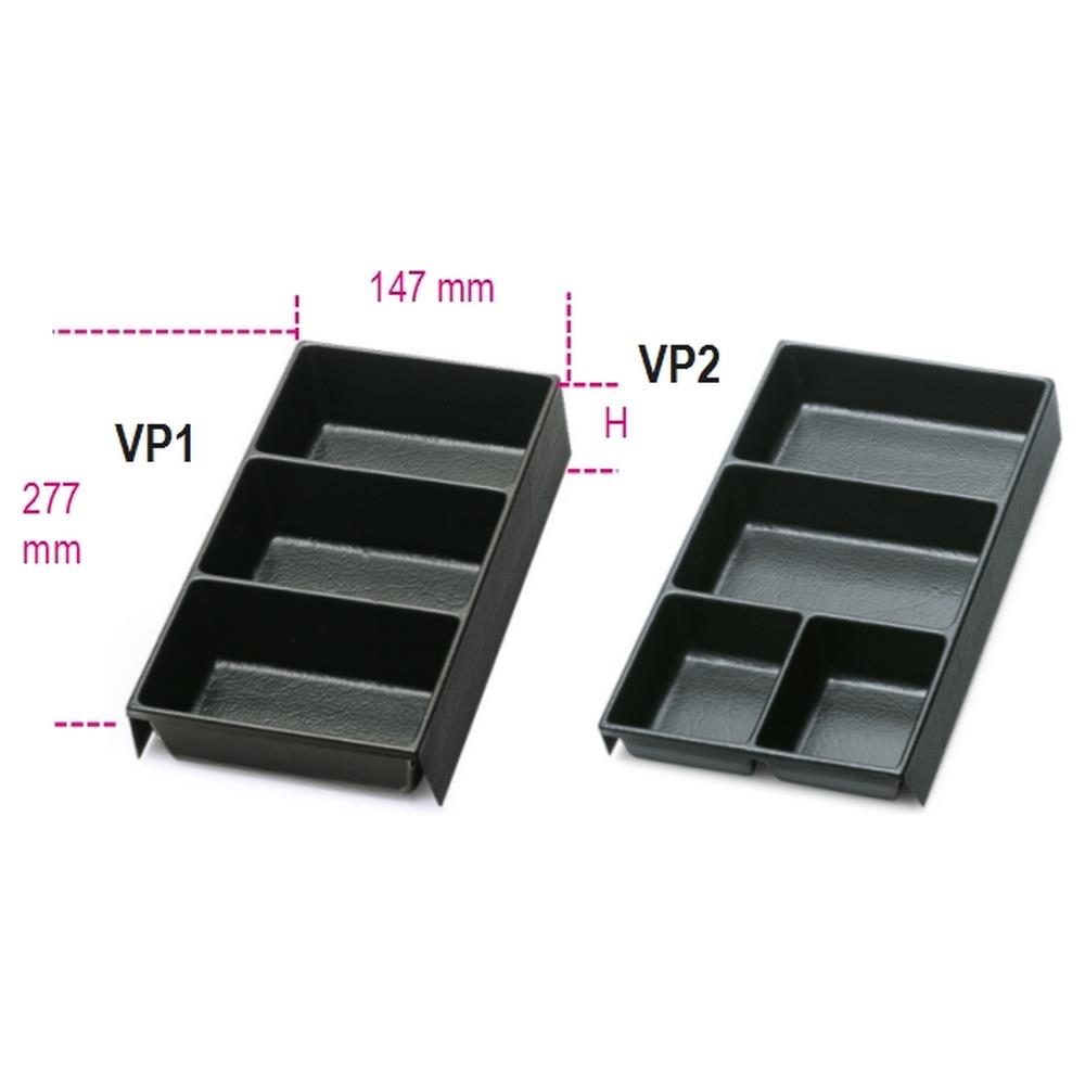 termoformato rigido in abs con vaschette portaminuterie per rsc22, rsc23, rsc23c beta c22 - 2200