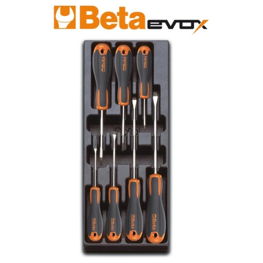 termoformato rigido in abs giravite beta evox per viti lama piatta e phillips® beta t221