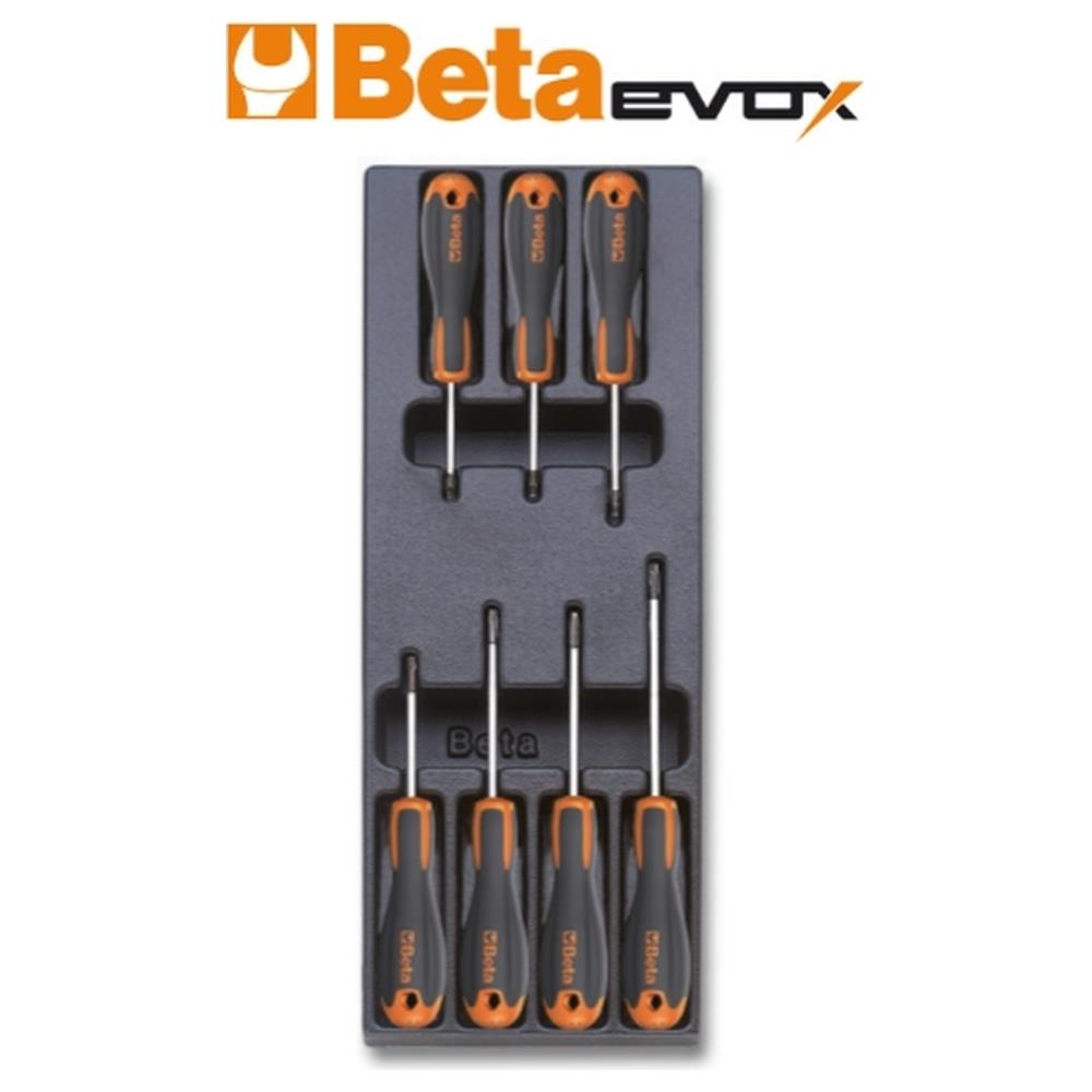 termoformato rigido in abs giraviti beta evox per viti con impronta torx® beta t216