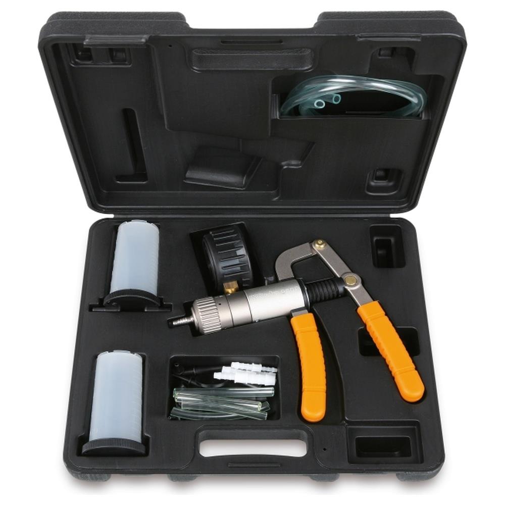 tester per controllo pressione/depressione con accessori e adattatori beta 960p