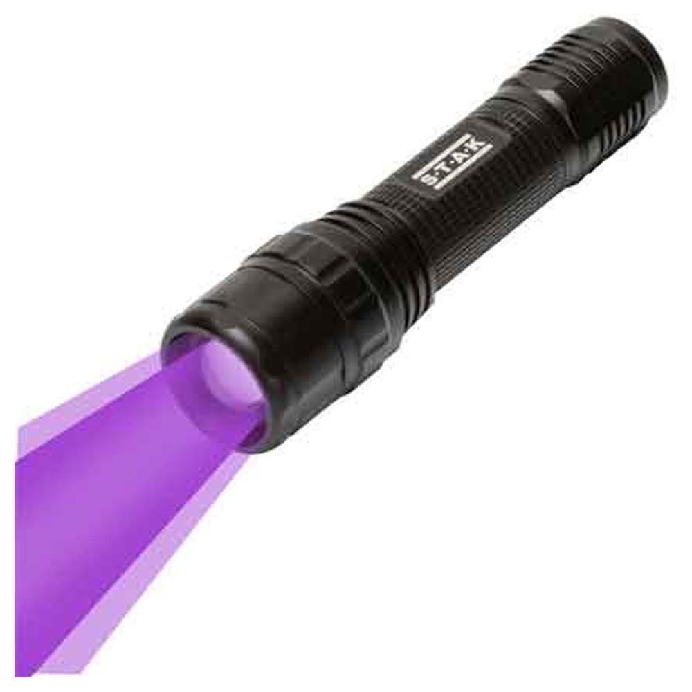 torcia a led professionale con uv 'horatio' 3 w