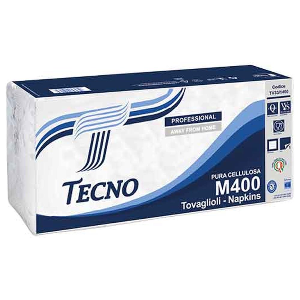 tovaglioli monovelo tecno m400 confezione 400 pezzi