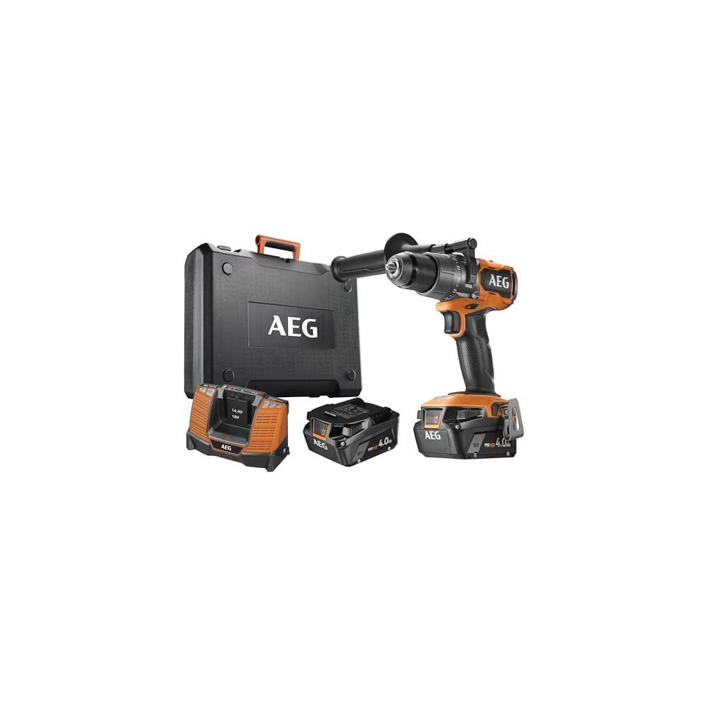 TRAPANO A PERCUSSIONE A BATTERIA AEG BSB 18C3BL 00115 Kit
