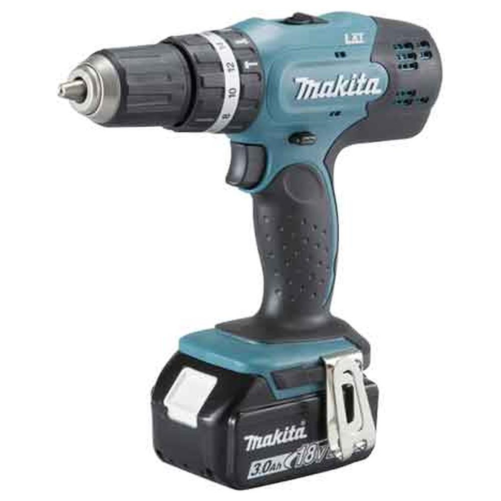 trapano/avvitatore con percussione a batteria 'dhp453rfe' makita