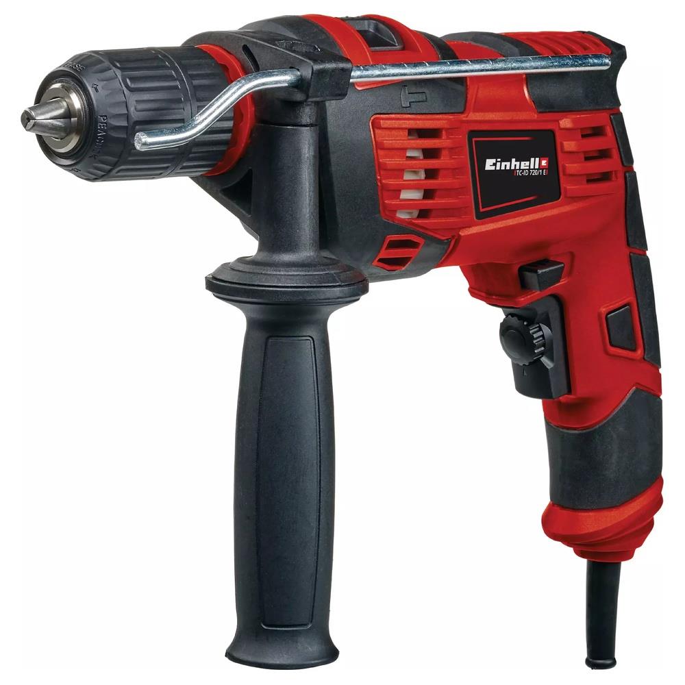 trapano einhell a percussione tc-id 720/1 e