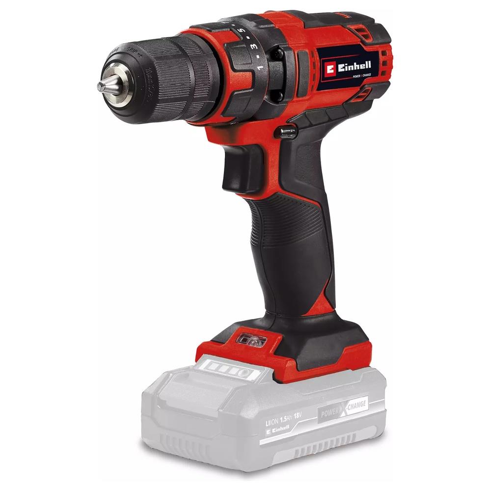trapano einhell avvitatore a batteria tc-cd 18/35 li - solo