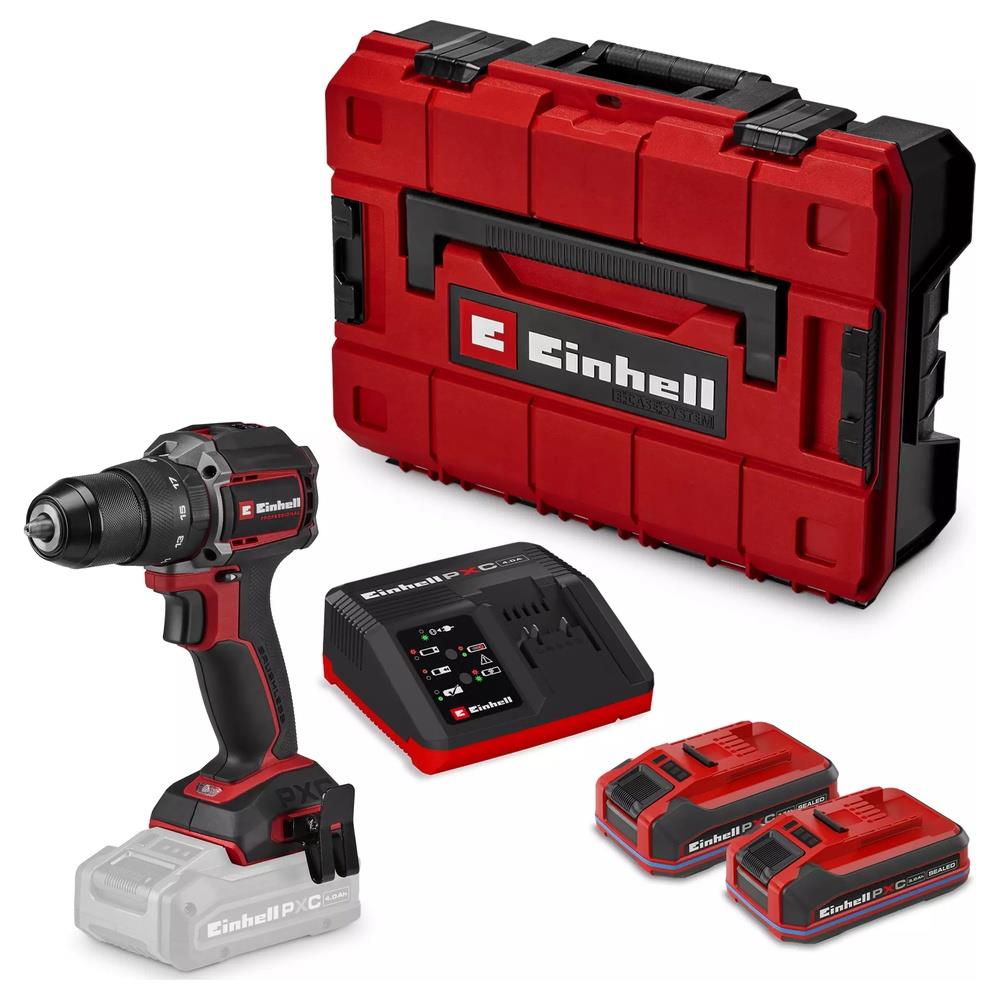 trapano einhell avvitatore a percussione a batteria tp-cd 18/50-c