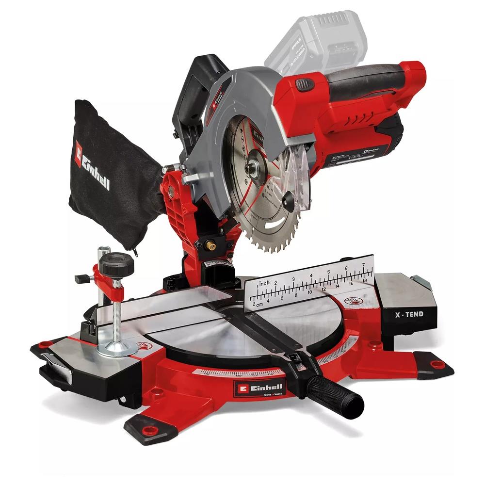 troncatrice einhell a batteria te-ms 18/210 li - solo